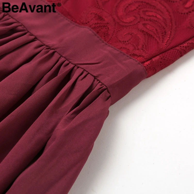 BeAvant сексуальное женское длинное платье с v-образным вырезом элегантное дамское