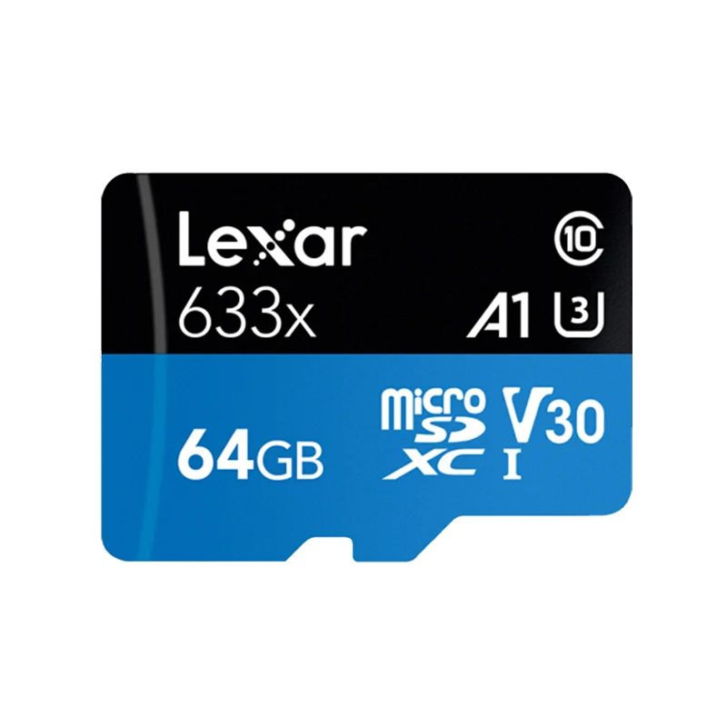 Lexar Micro SD 128 ГБ 32 ГБ 64 Гб 256 ГБ 512 Гб 16 Гб Micro SD карта SD/TF флэш-карты памяти 32 64 128 Гб microSD для телефона 633X - Емкость: TF633X-064G