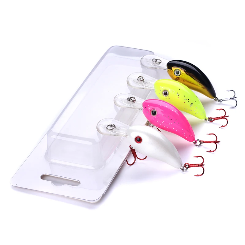 Banshee 43 мм 6 г мини кренкбейты рыболовная приманка воблер гольян &quotЩука&quot жесткие