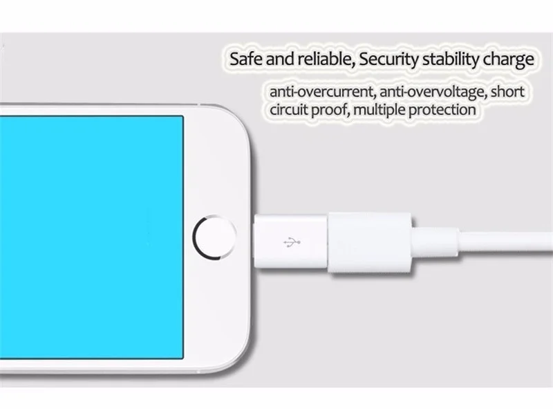 Micro USB кабель для 8 Pin адаптер iPhone 7 6 6S 5 5S 5C SE X ipad конвертер зарядное устройство 8pin