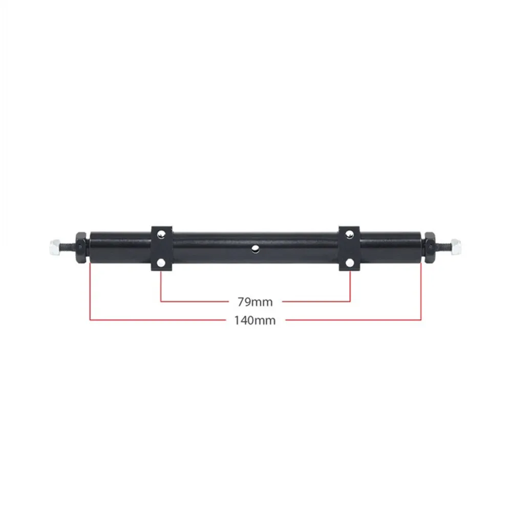 

Droyuke 1/14 Tamiya Trailer Parts Powerless Bridge120mm 140mm TAMIYA Trailer Dump Truck Axle Rear DIY Model Car