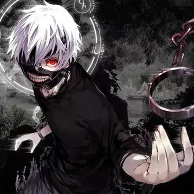 Маска для косплея из японского аниме Токийский Гуль канеки Кен Пылезащитная