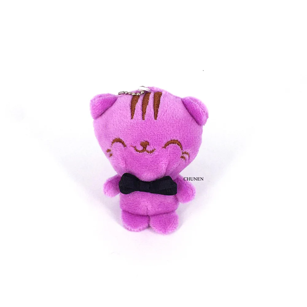 

Adorable 10CM Cats Plush Stuffed TOY , Key Chain Gift Doll For Wedding