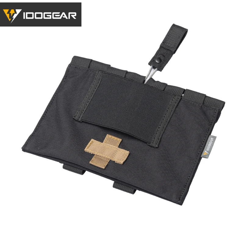 IDOGEAR Тактический медицинский мешочек Органайзер аптечка сумка MOLLE 9022B медицинское аварийное оборудование страйкбол охота 3548