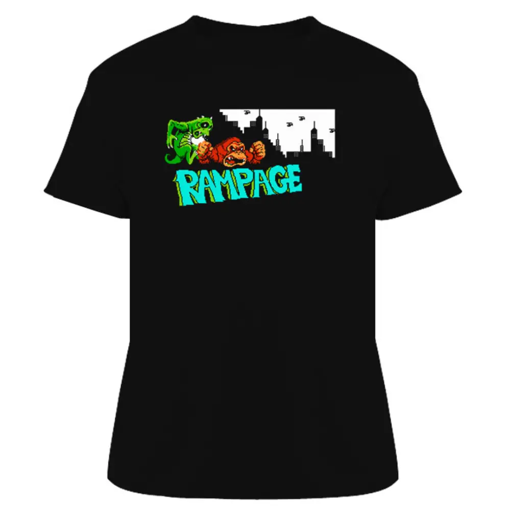 

Rampage Nes Video Game Retro T Shirt 2018 New Fashion Men'S T-Shirts Short Sleeve 2018 New Fashion Brand Clothing