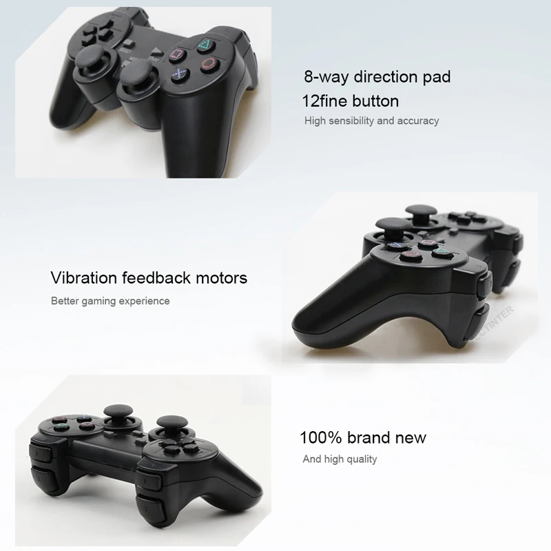 Беспроводной геймпад для Sony PS2 контроллер консоли Playstation 2 джойстик с двойной