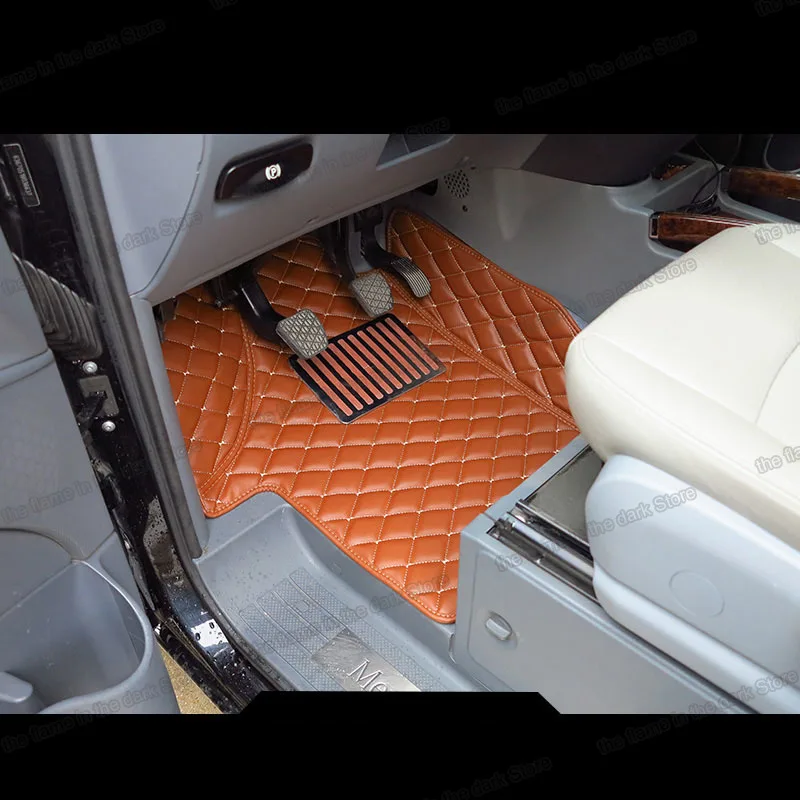 

Leather Car Floor Mats for Mercedes Benz Viano Vito 2003 2014 2011 2010 2009 2008 2007 2006 2005 W639 Carpet 2013 2012 2004