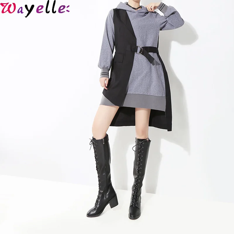 Новинка 2019 года осенне зимний женский свитер в Корейском стиле с длинными