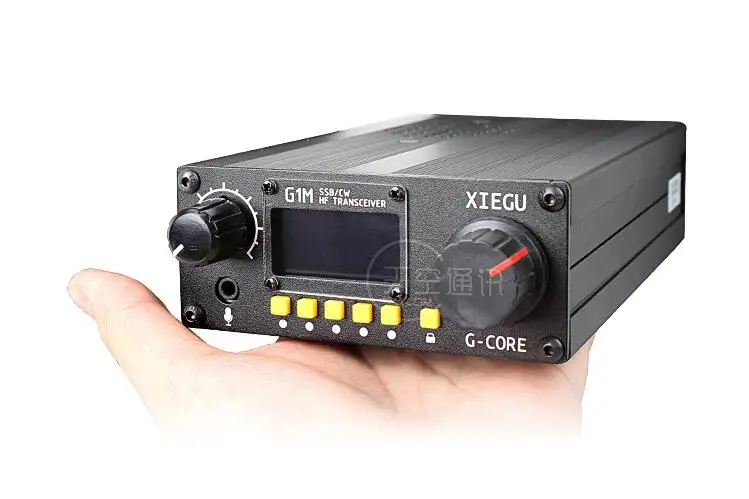 Последняя модель G-CORE SDR любительский радиоприемник XIEGU G1M SSB/CW 0 5-30 МГц Мобильный HF