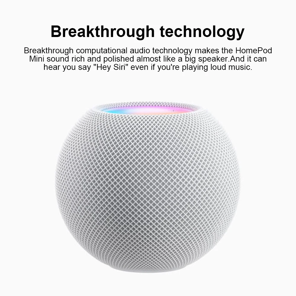 Портативный динамик KISSCASE подходит для Apple новый Bluetooth HomePod мини смарт 5 0