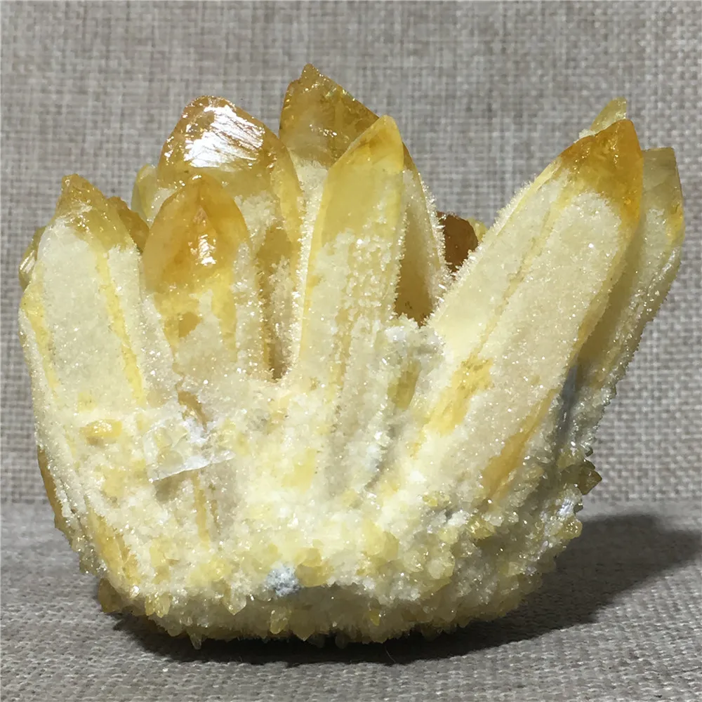 

Natural Yellow Quartz Crystal Specimen Home Furnishing Decoration Stone And Crystal Reiki Healing Crystal
