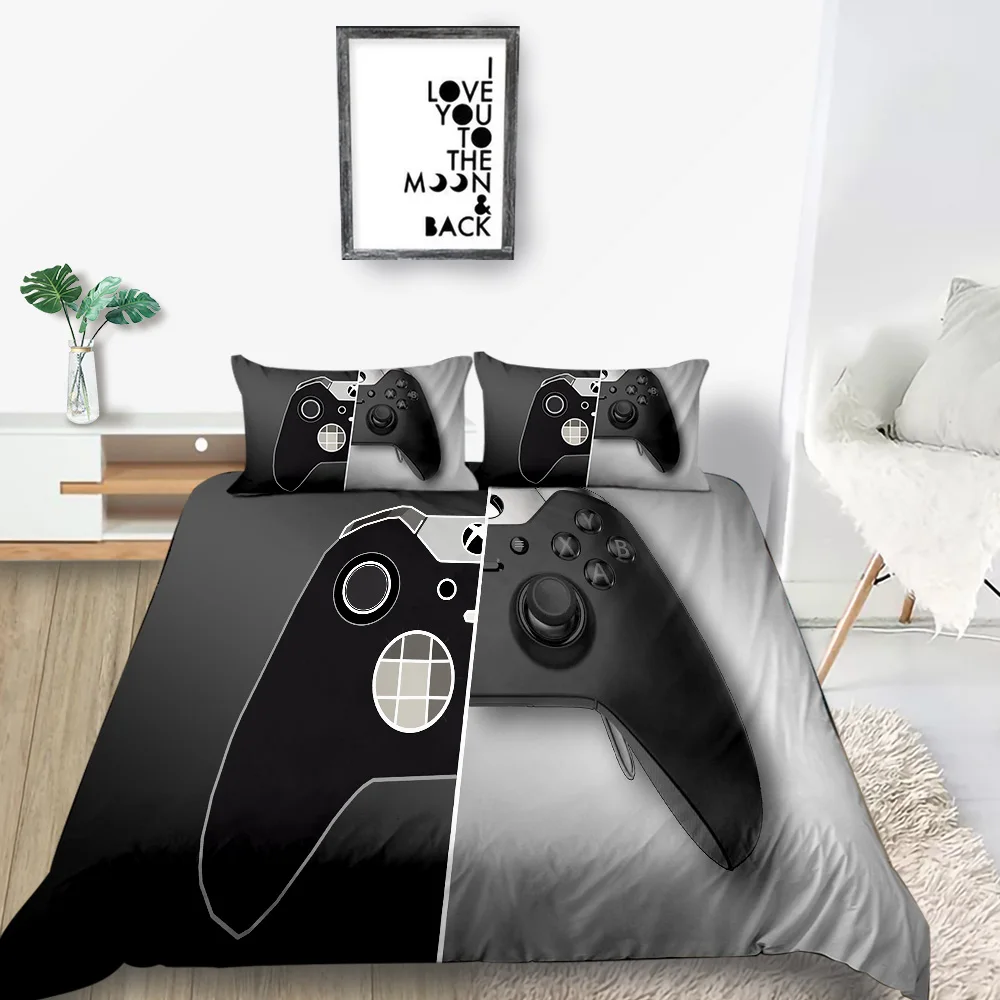 

Gamer Bedding Set For Young People Creative Fashionable Duvet Cover Queen King Twin Full Single Double Unique Design Bed Set
