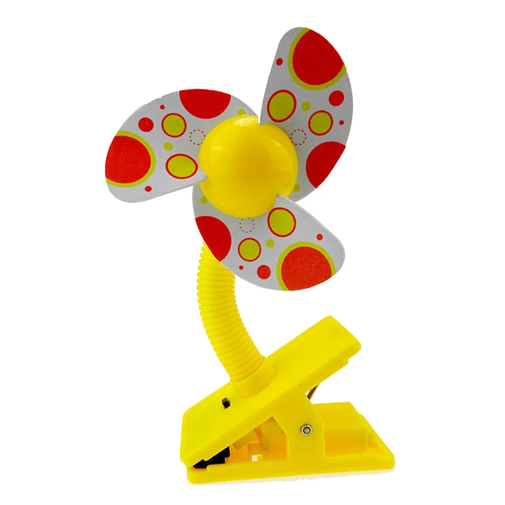 Портативный мини вентилятор с зажимом USB безопасная настольная коляска детская