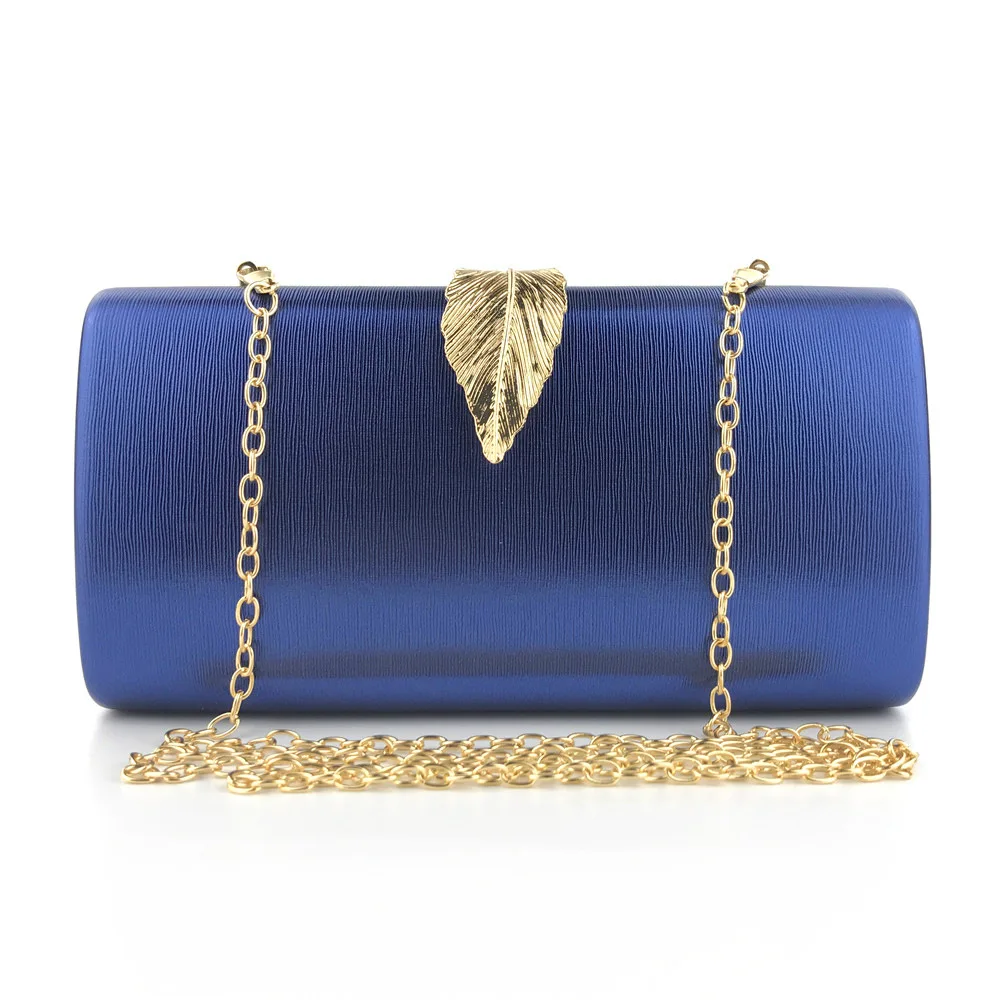 Модные элегантные клатчи в сдержанном стиле кожаная прямоугольная вечерняя