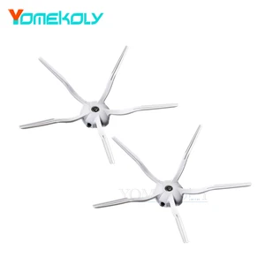 Запасные части для робота-пылесоса Xiaomi Roborock S6, S6, MaxV, S6, Pure E4, S5 Max, S5, E35, E2, пятиугольная резиновая боковая щетка