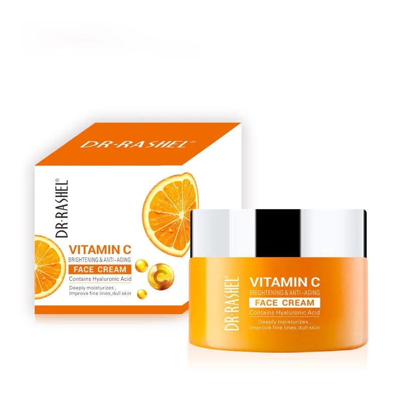 

improves fine lines and dull skin whitening moisturizing anti-aging serum reducing dark spots Vitamin C cream