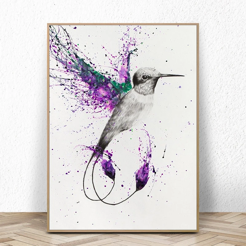 

Nordic Abstracte Vogels Wall Art Canvas Schilderij Moderne Woonkamer Studie Woondecoratie Foto Posters En Prints Cuadros