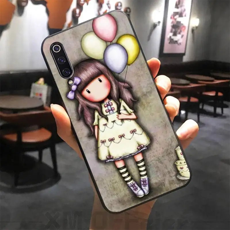 

lovely London Santoro Gorjuss Phone Case for Xiaomi mi 6 6plus 6X 8 9SE 10 Pro mix 2 3 2s MAX2 note 10 lite Pocophone F1