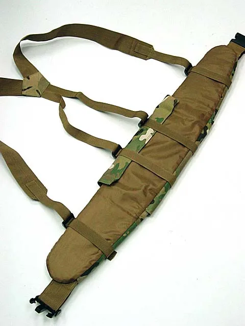 Мягкий ремень для страйкбола тактический с наплечным ремнем H-образной формы