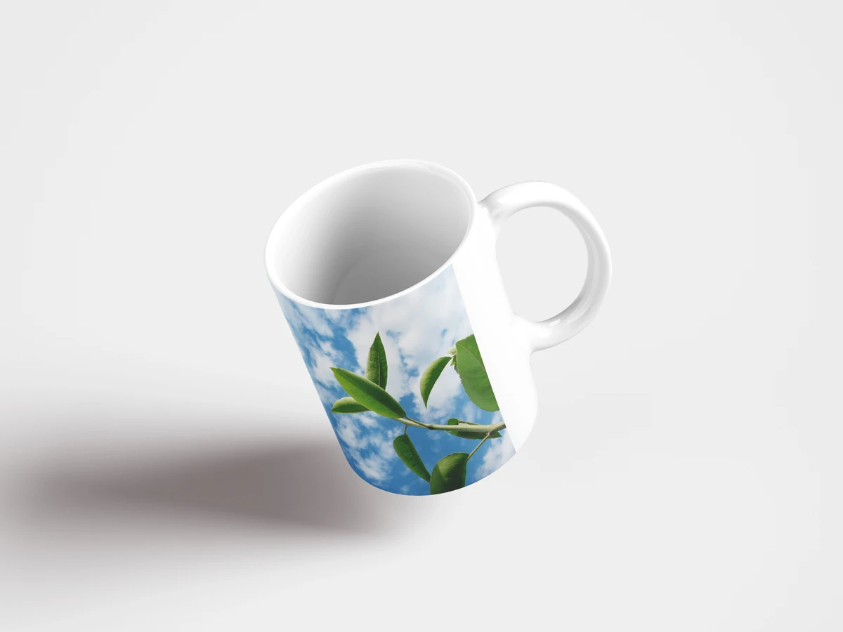 Кружка &quotфилиал закрыть крупный план&quot 320 мл | Дом и сад