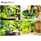 EverShine 5D DIY алмазная живопись, пейзаж, наборы для вышивки крестиком, Алмазная мозаика, искусство вышивки бисером, Новое поступление, настенное искусство