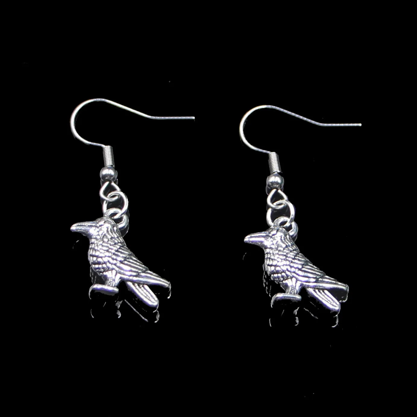 20Pairs Simple Design Bird Parrot Drop Earrings For Women Girl Retro Cute Small Object Earring Jewelry |