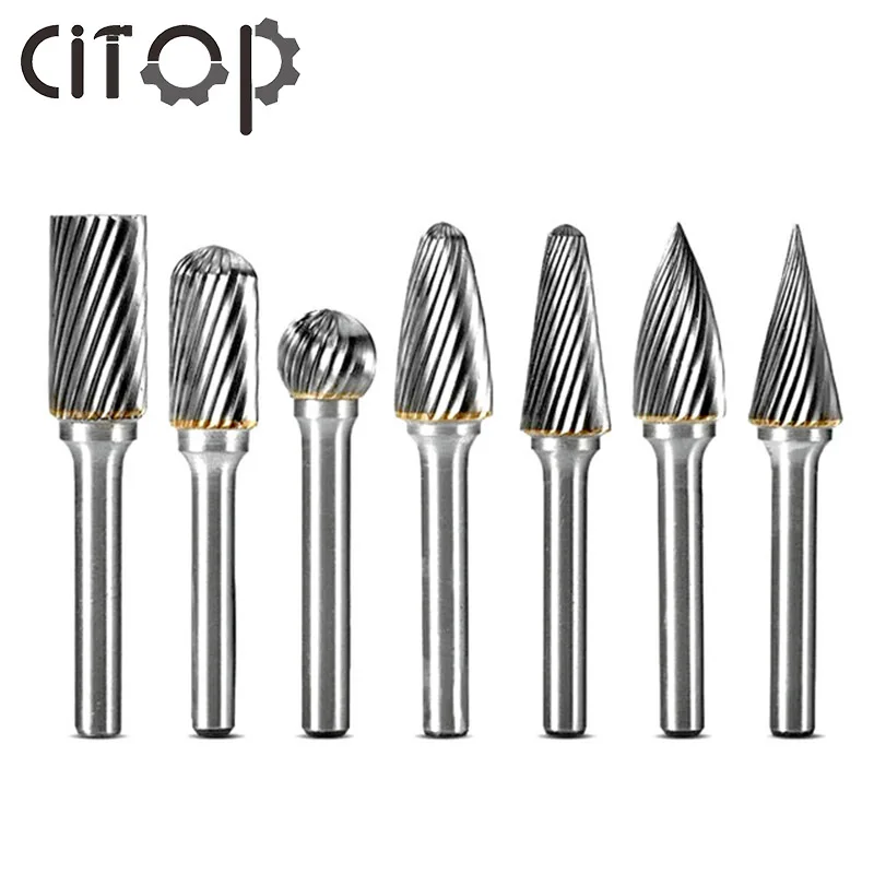 Фреза из карбида вольфрама 6 х12 мм 1 шт.|Напильники| |