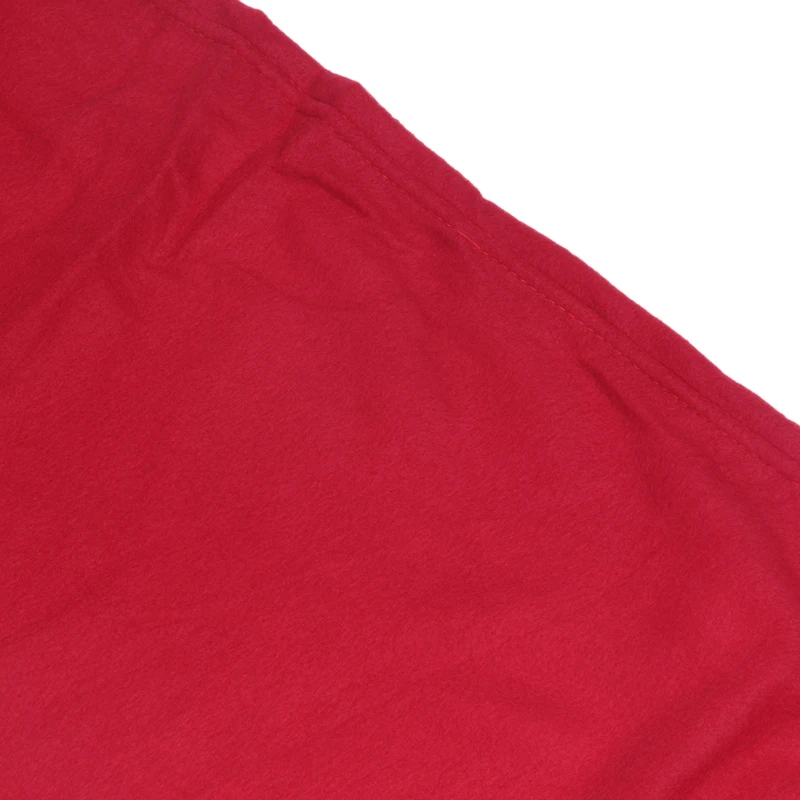 Cosy Thick Plush Snuggle Fleece Blanket With Sleeves Wine Red | Дом и сад