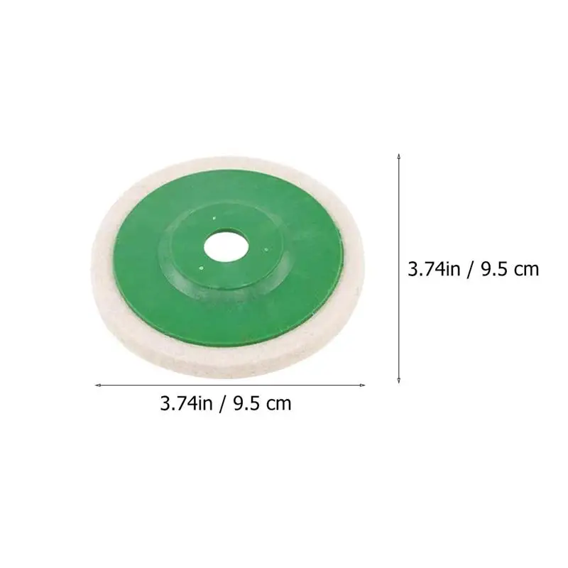 

3/5/10pcs Wool Felt Grinding Wheel Pad Marble Polishing Disc Buffer Polisher Tools