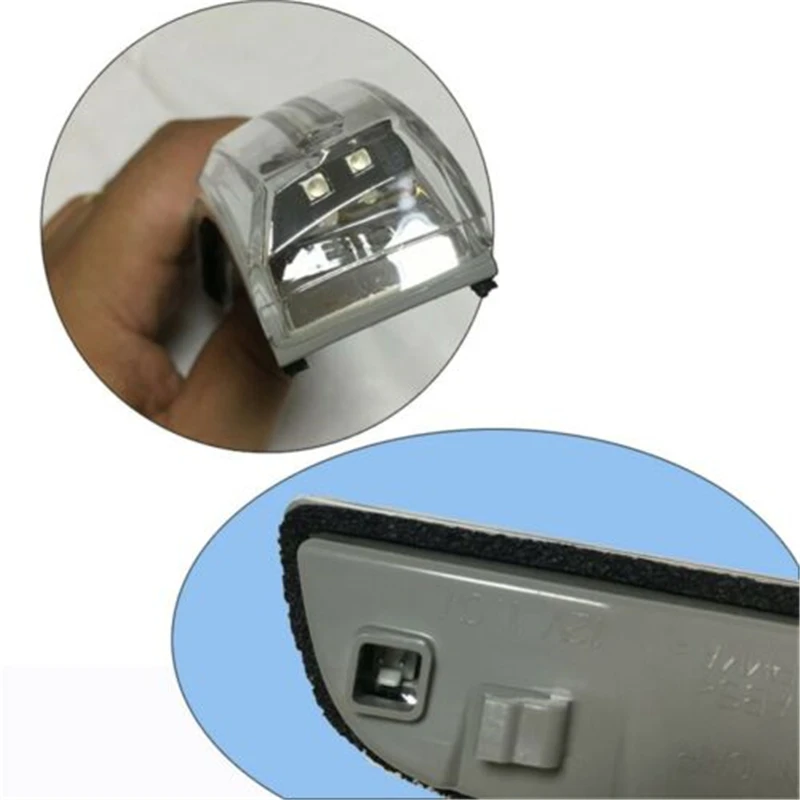 Левый и правый автомобиля зеркало заднего вида боковое светодиодный указатели