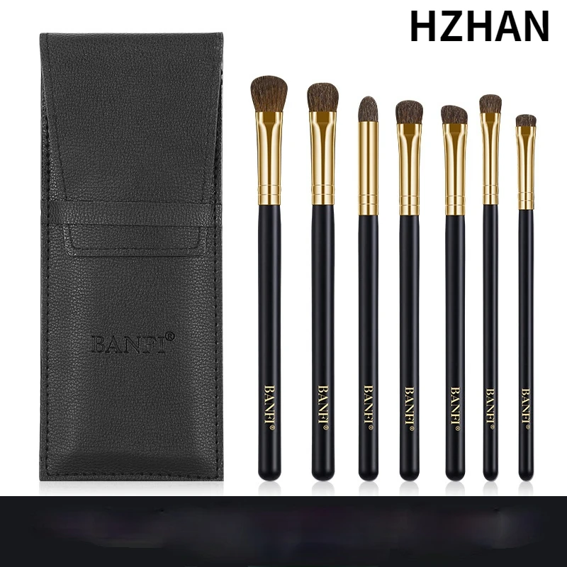 

Quality Horsehair Makeup Brush Makeup Kit Makeup Brush Sets Portable Brushes Make Up Foundation Brush Eye wholesale Shadow Brush