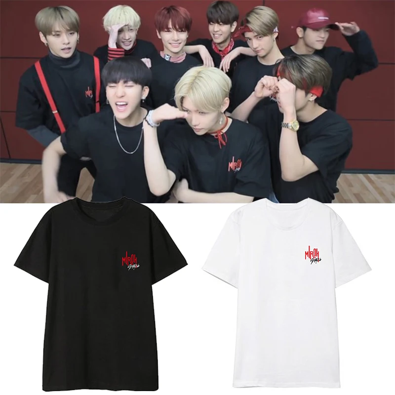 Футболка ALLKPOPER K-pop Stray Kids Hi-STAY Tour хьюнцзинь чанбин сынгмин крутая уличная одежда |