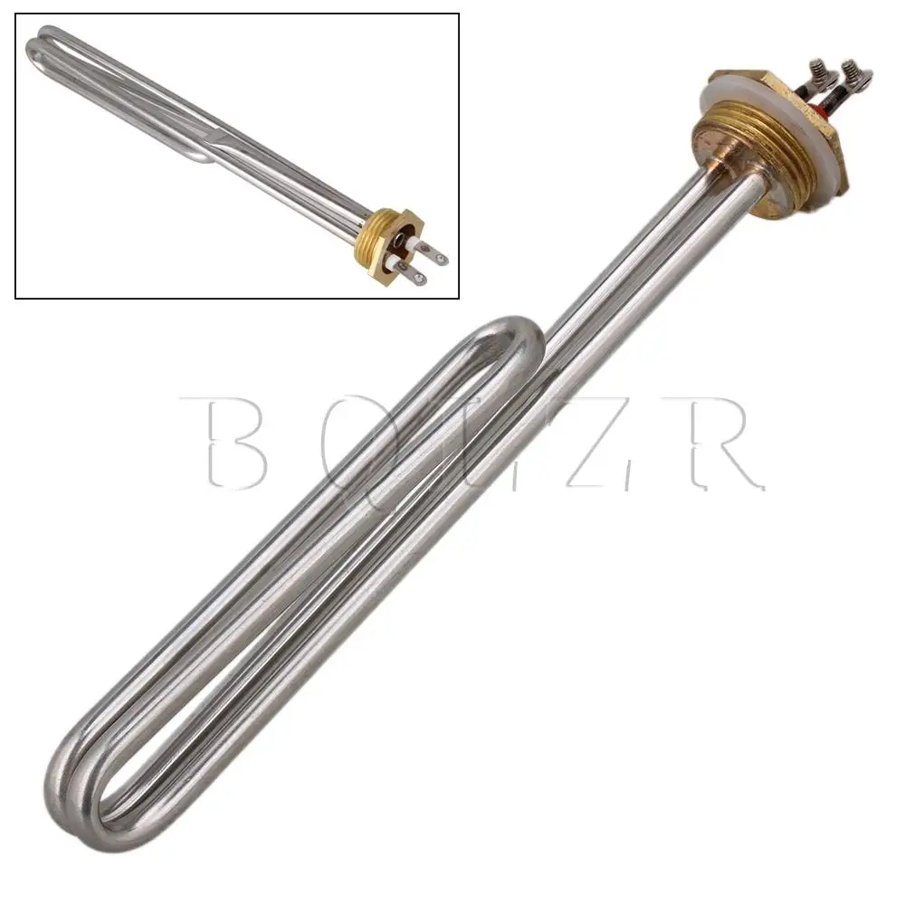 BQLZR 220 в 3000 Вт Серебряный трубчатый водонагреватель электрический элемент трубка