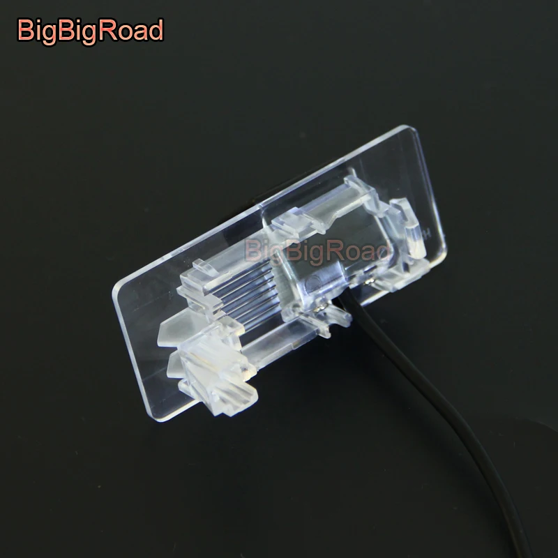Камера заднего вида BigBigRoad для Skoda Rapid Hatchback / Liftback 2012-2015 Octavia 3 HD CCD | Автомобили и