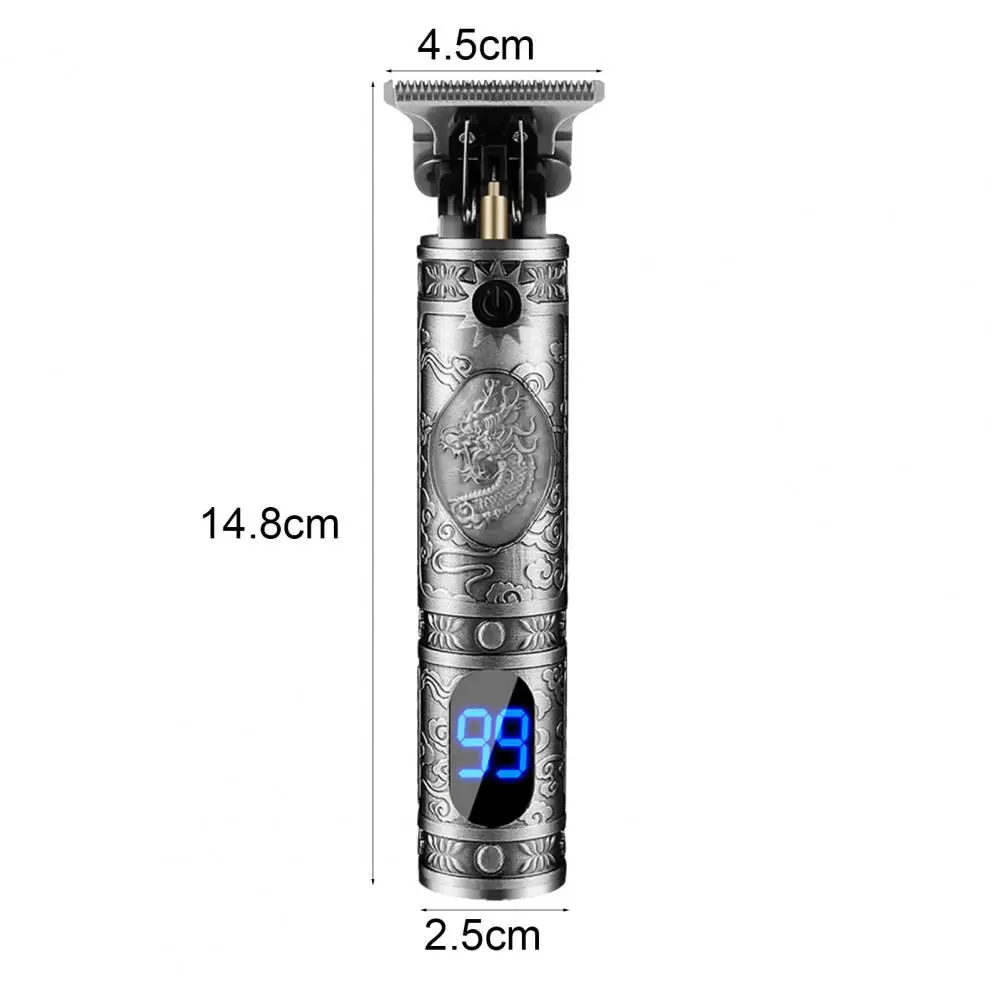 

LCD Display Hair Clipper Beard Trimmer Rechargeable Wireless Electric Shaver Coiffeur Hair Cutting Machine Shaving Razor Mower