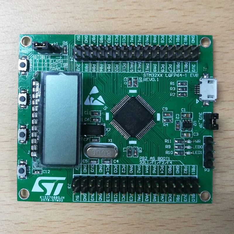 STM32L053R8T6 низкая мощность макетная плата оценки USBHID раздел код lcd рутинная |