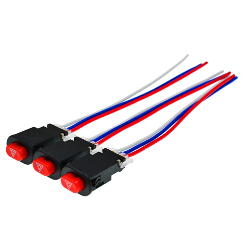 Motorcycle Hazard Light Switch Double Warning Flasher Emergency Signal w/3 Wires | Автомобили и мотоциклы