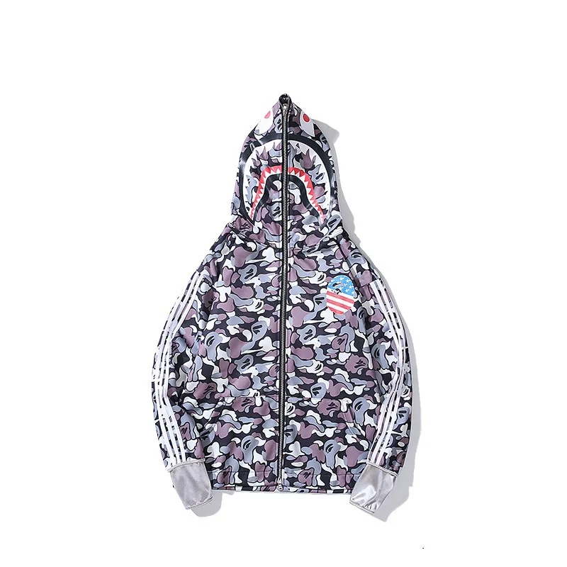

Hoodies Casual Camouflage Printed Fleece Hoodie Coat Japanese Streetwear Lounge Wear Tracksuit Sweatshirts
