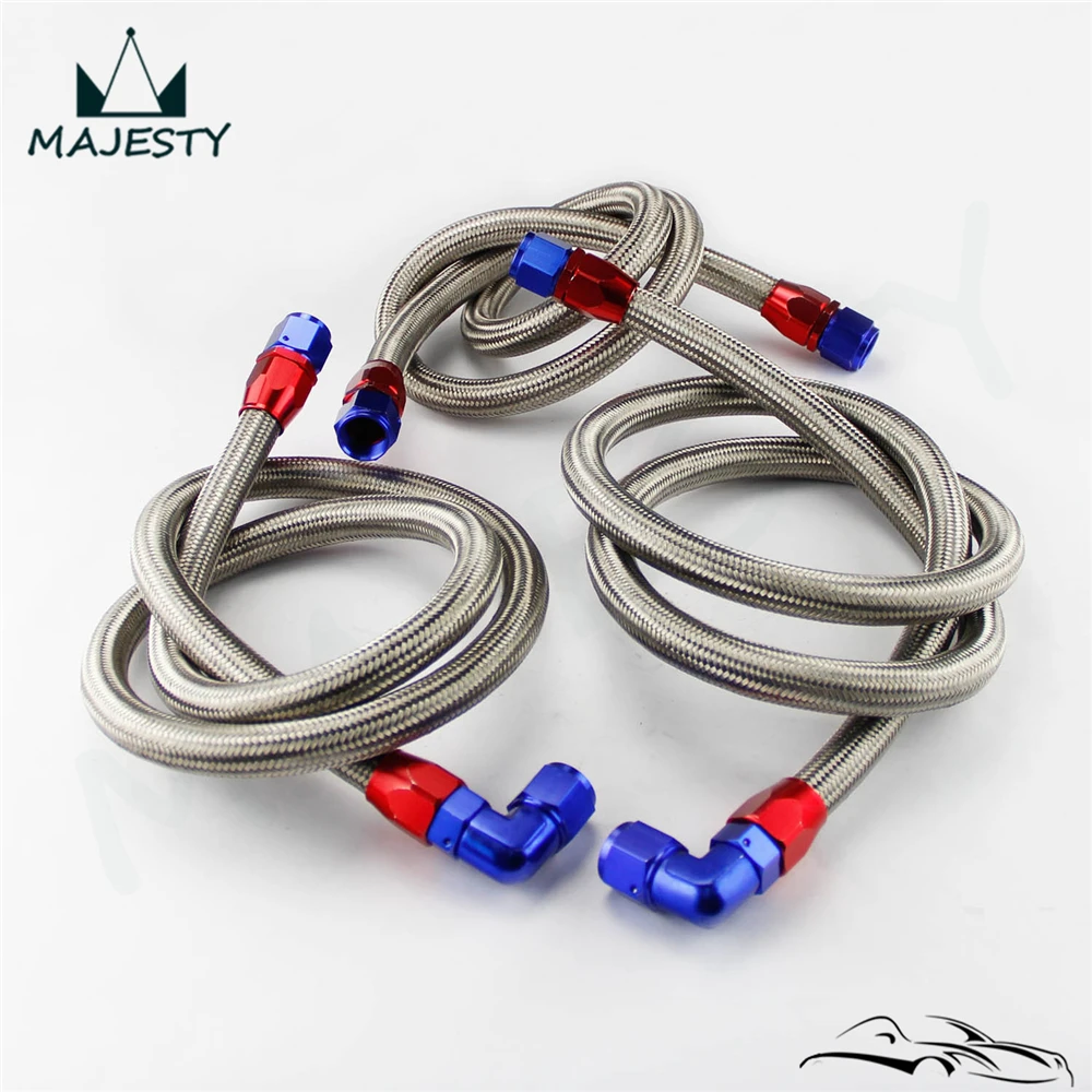 

Серебряный, AN10, нейлоновый, стальной, 10An, плетеный шланг для масляного радиатора двигателя, фильтр шланг для переноса