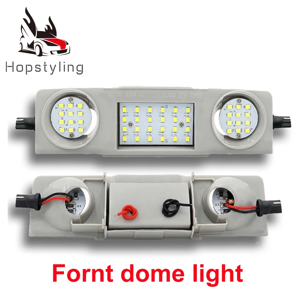 Fornt dome light 1 шт. 48smd светодиодный светильник для салона автомобиля для Volkswagen VW Golf4 5 6 Plus Passat Jetta Sharan Tiguan Touran светодиодный светильник для чтения комнаты - Испускаемый цвет: Fornt dome light