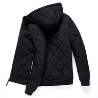 winter jackets men hooded parka men warm coat men zipper windproof clothes solid mens coats and jackets thickness plus size 4xl
