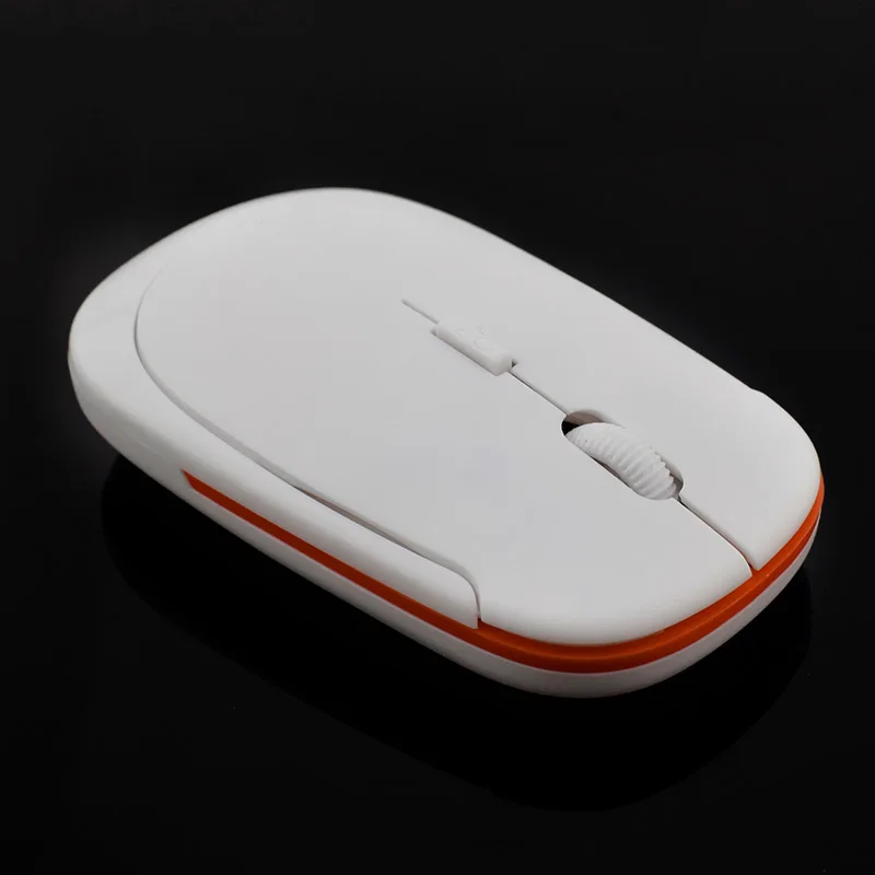 white Беспроводная мини-мышь DATA FROG 2,4 ГГц для Mac, USB оптический приемник, мыши для ноутбука, ноутбука, ПК, настольного компьютера для Macbook - Цвет: white