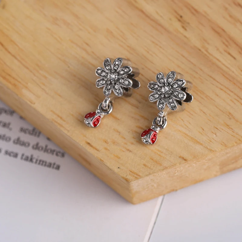 

Buipoey Colorful TV Shape Beaded Charm For Bracelets & Necklace Fine Silver Color Charm Jewelry Accessories High Quality Beads