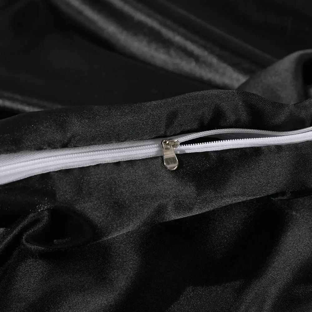 

Luxury Solid Color Bedding Set Duvet Cover 200x200 Bed Cover Queen Comforter Bed Quilt Cover High Quality For Adults