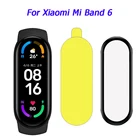 Защитная пленка для Xiaomi Mi Band 6, браслет из ТПУ, мягкая пленка, полное покрытие, защитная пленка для Xiaomi Mi Band 6, защита браслета