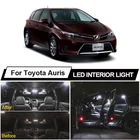 Светодиодная интерьерная с Canbus купольная карта чтение светильник багажника комплект для Toyota Auris E15 E18 E21 2006-2021 автомобильная лампа номерного знака Лампа