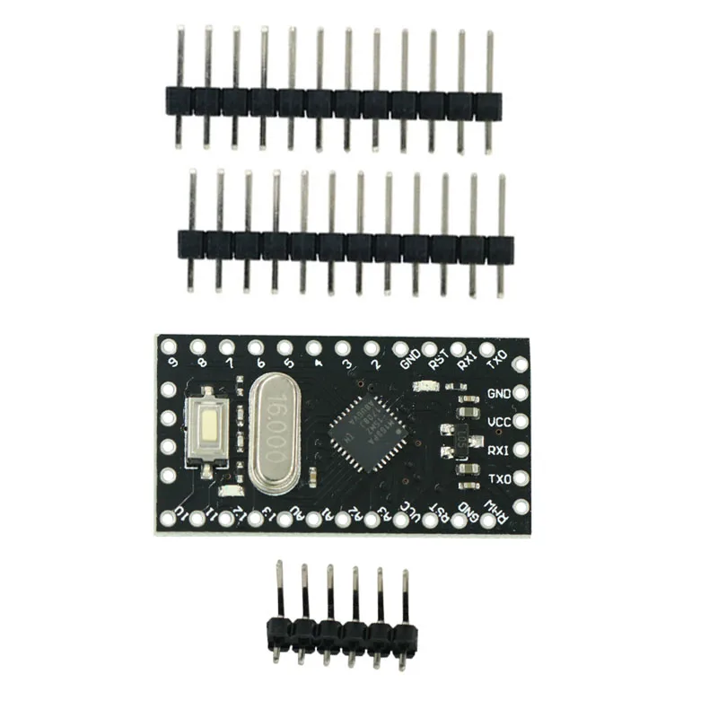 Модуль Pro Mini Atmega168, 5 в 16 м для замены Nano Atmega328, совместим с Arduino