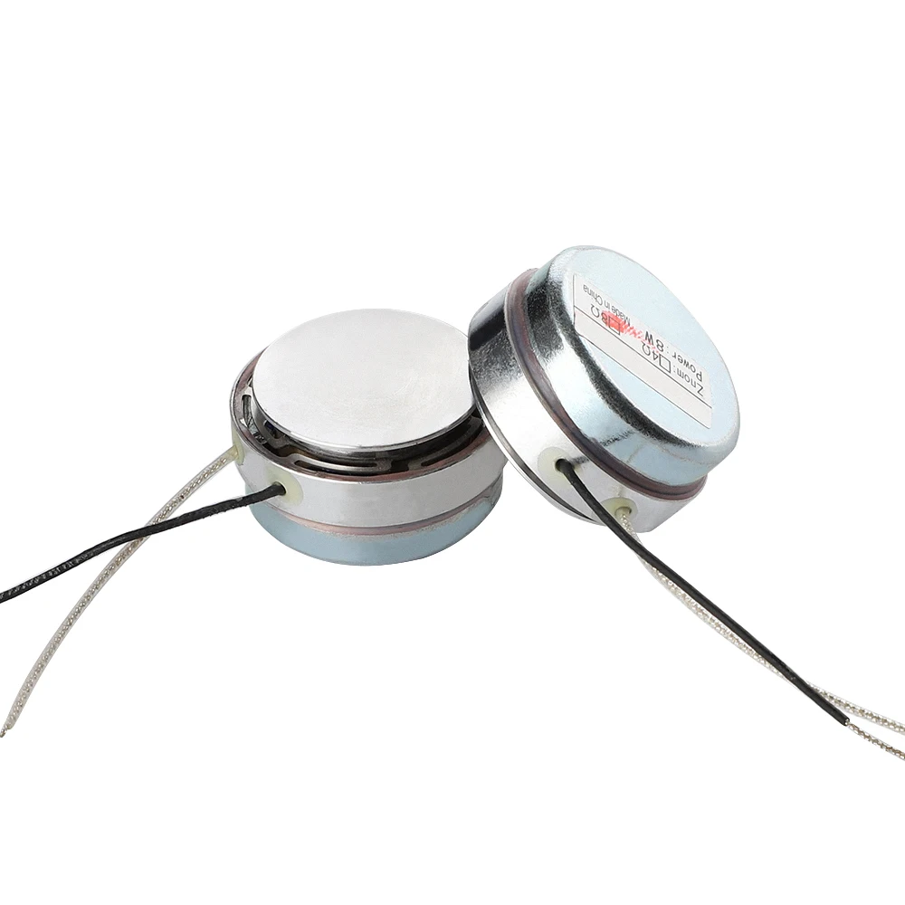AIYIMA 2 шт. 30 мм Вибрационный резонансный Speaker 8 Ом Вт Mini Full Range s DIY домашний кинотеатр