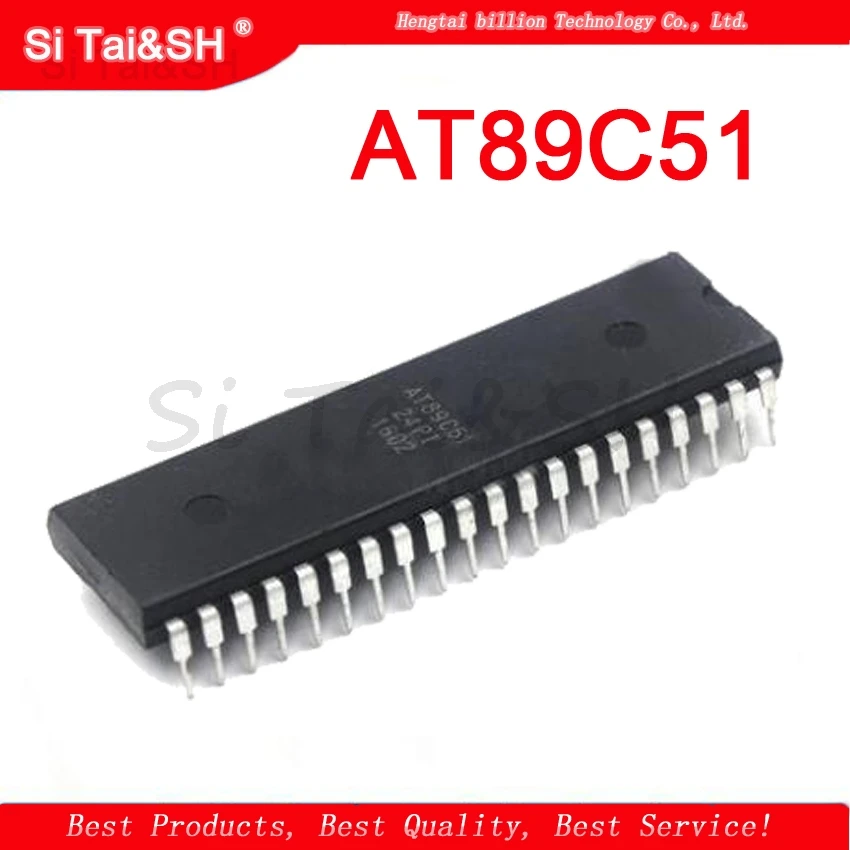 1 шт. AT89C51 851 DIP 40 шт.|Интегральные схемы| |