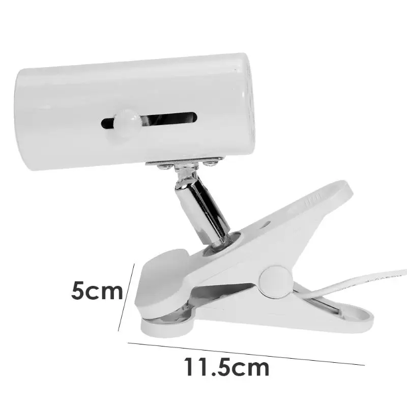 

2021 NEW Turtle Fish Tank Reptile Heating Light Holder 360 Degree Rotation Lamp-socket Clip-on Bulb with Lamp Clip Cover